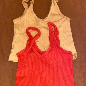 Urban Outfitters Ribbed Tanks